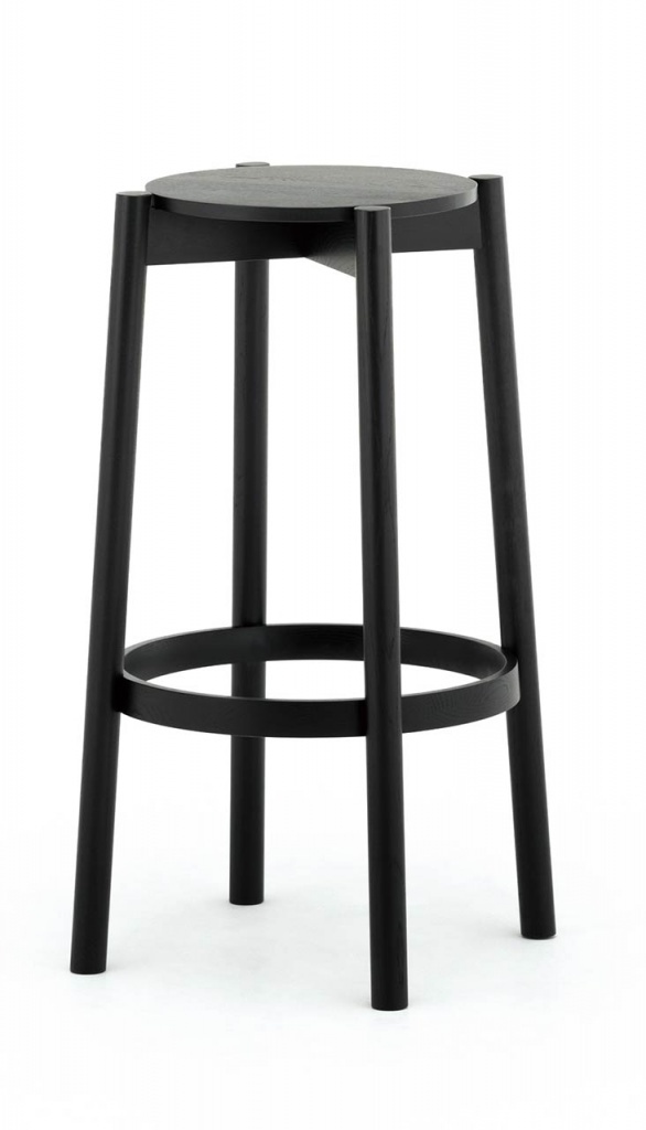 カリモクニュースタンダード/ CASTOR BARSTOOL Castor Stool by Karimoku New Standard | Premium Japanese Oak Bar