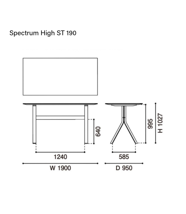 SPECTRUM HIGH ST 190