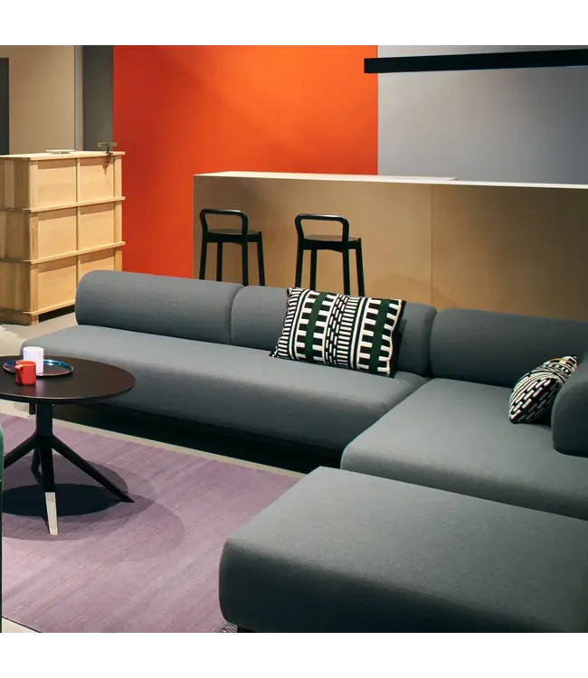 CASTOR COUNTERSTOOL WITH BACKREST LOW