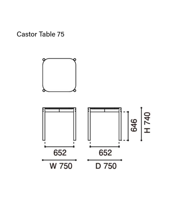 CASTOR TABLE