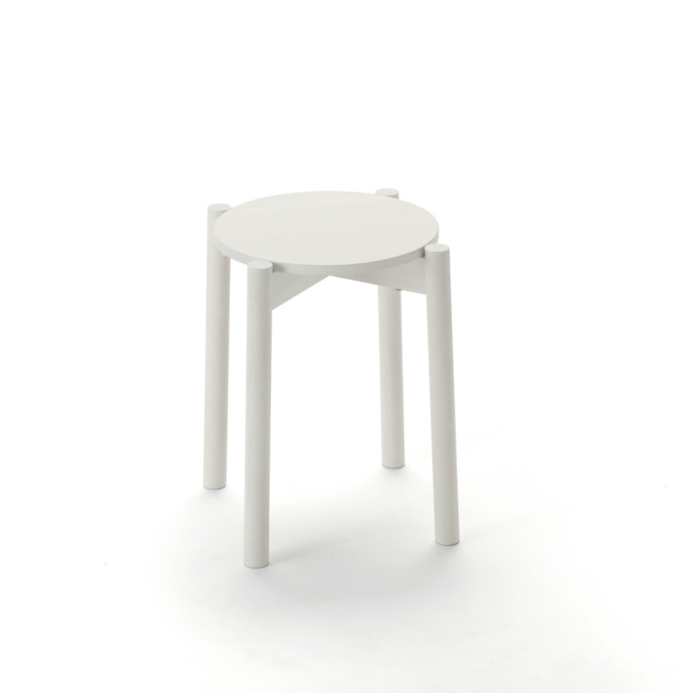 Karimoku New Standard Castor Stool Plus | Oak Stool Vancouver ...