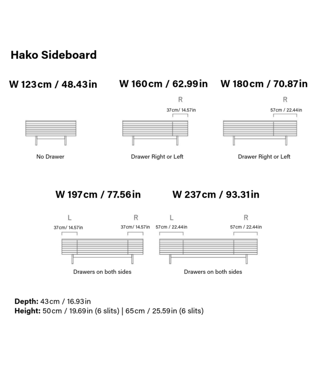 HAKO SIDEBOARD
