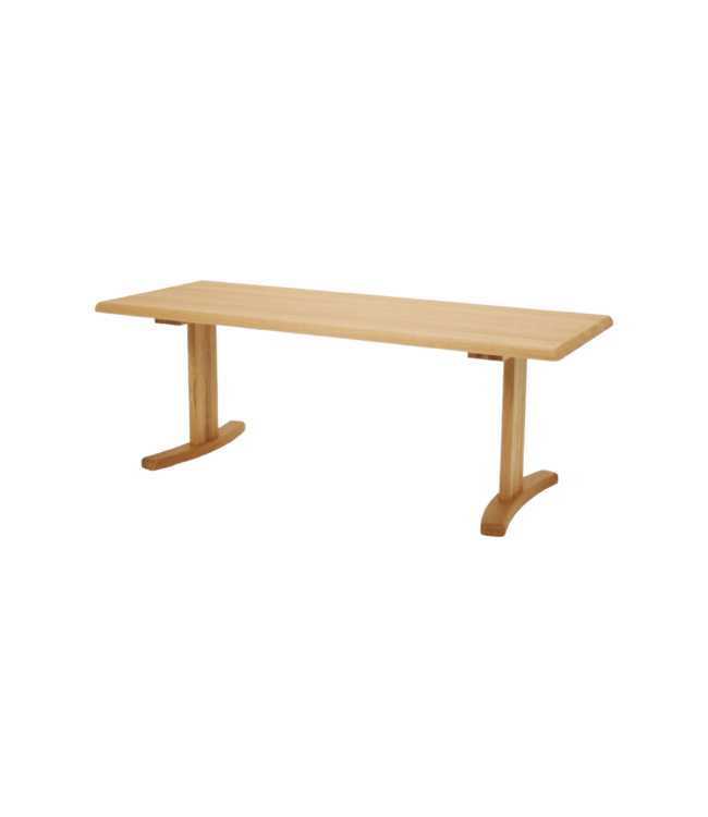 RYOTA  DINING TABLE  CURVED FEET