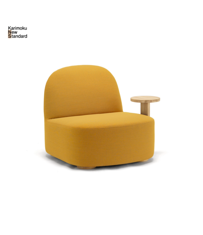 POLAR LOUNGE CHAIR L WITH SIDE TABLE RIGHT
