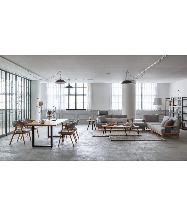 HAKATA SOFA  2 SEATER WITH ARM TABLE