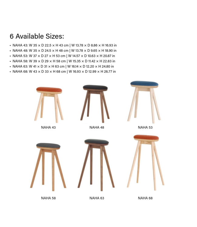 NAHA STOOL