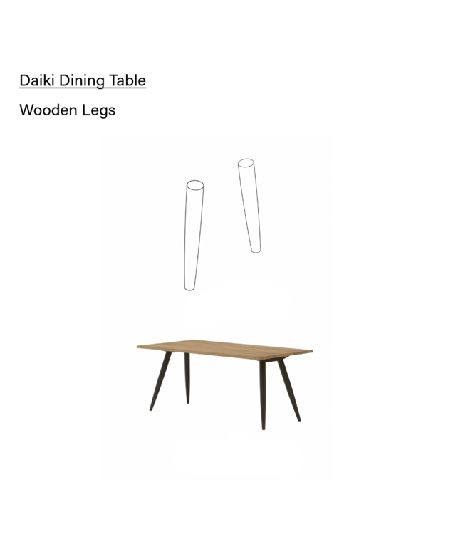 DAIKI DINING TABLE