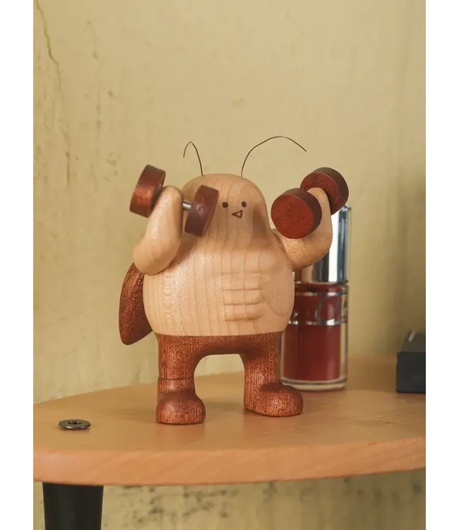 Cockroach Boyfriend Wooden Figurine