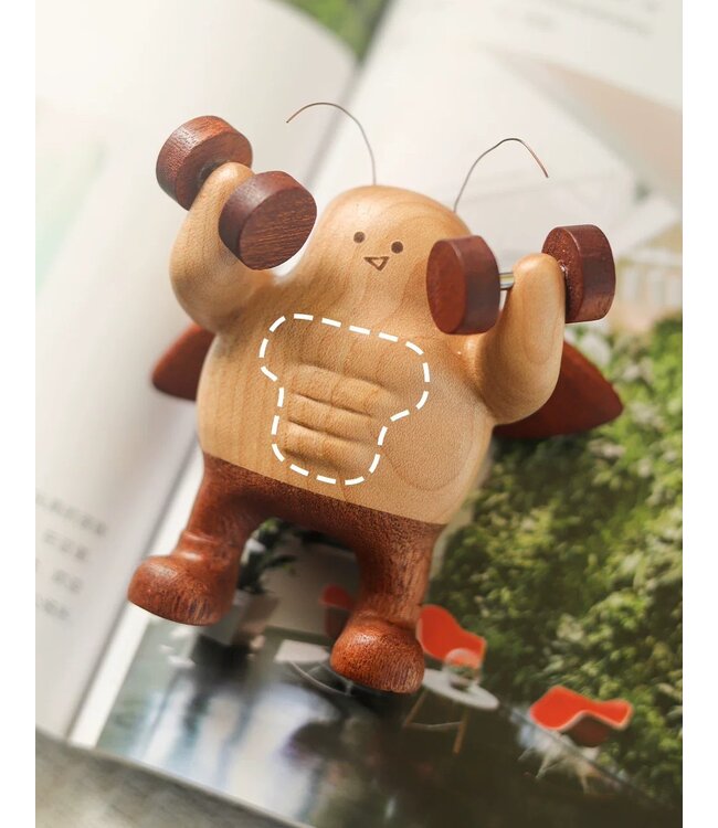 Cockroach Boyfriend Wooden Figurine