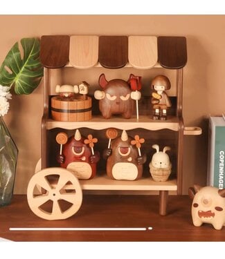 Westhill Little Shop Shelf Wooden Display Cart