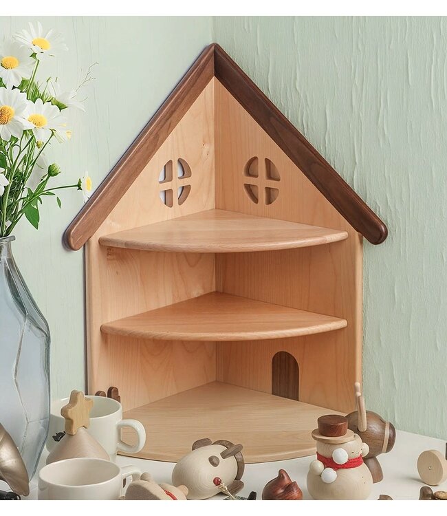 LITTLE HOUSE CORNER SHELF