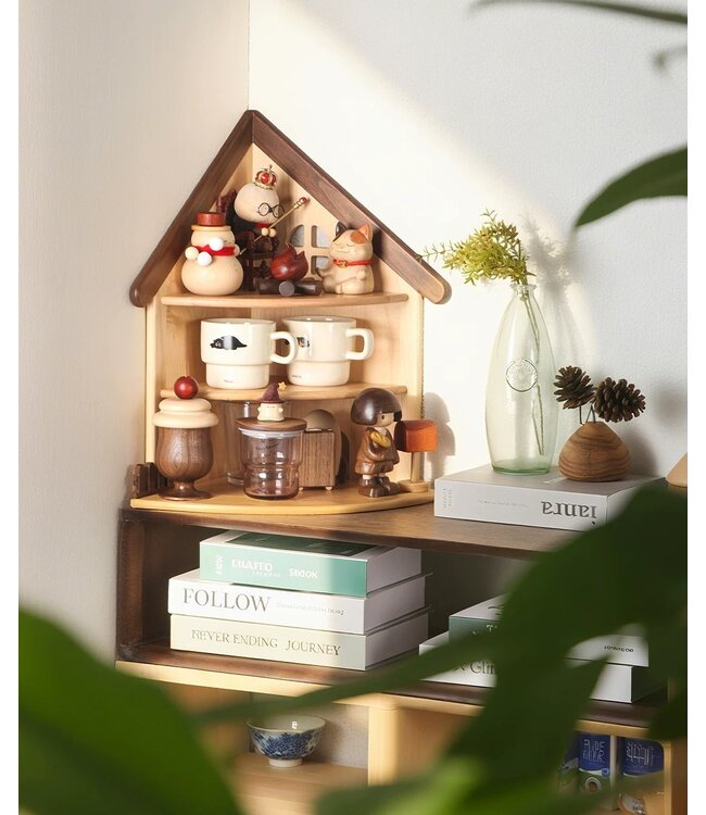 LITTLE HOUSE CORNER SHELF