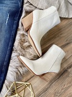 Sloan Off white Bootie