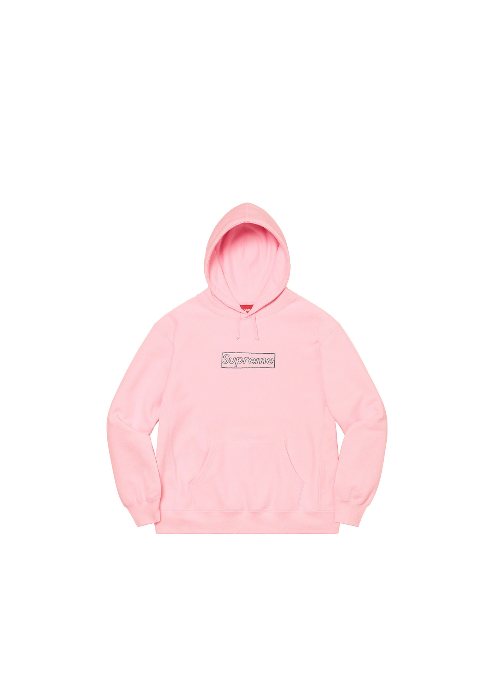 Supreme Box Logo Hooded Sweatshirt (FW21) Pink