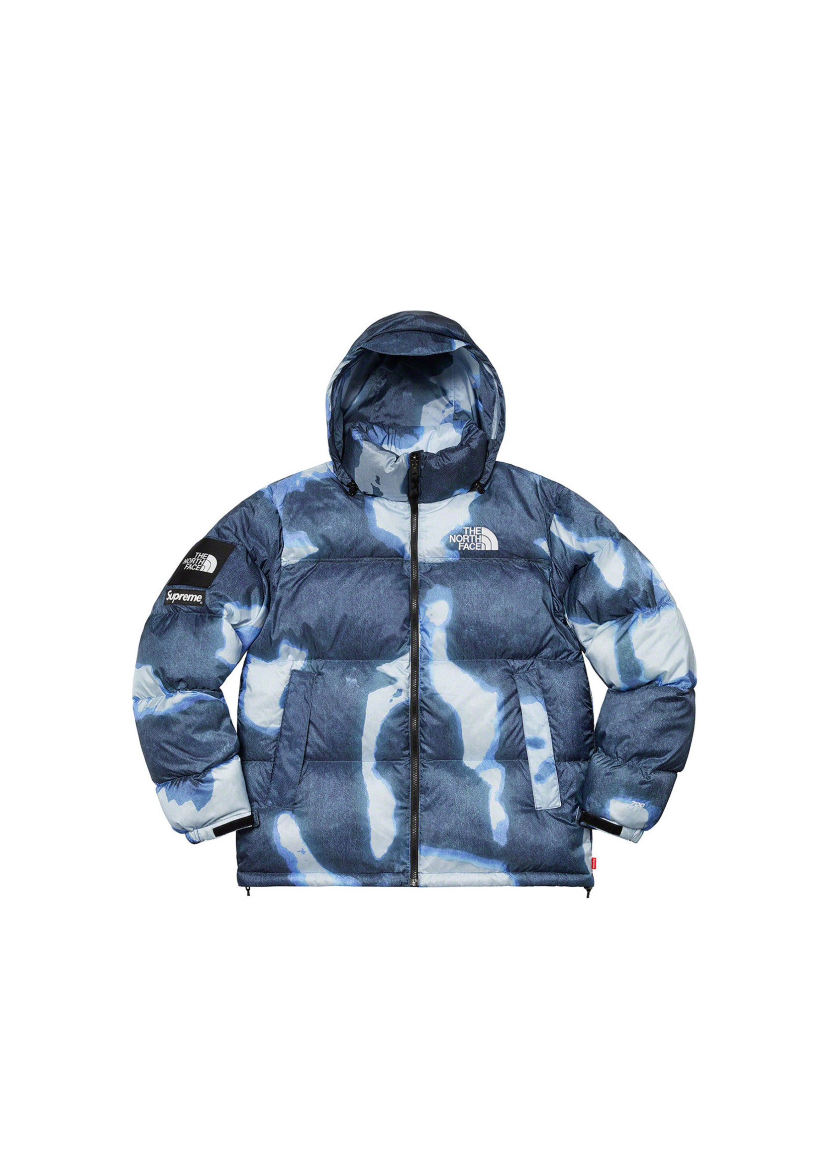 Supreme Supreme x The North Face "Bleach Denim Blue" Puffer Jacket (L)