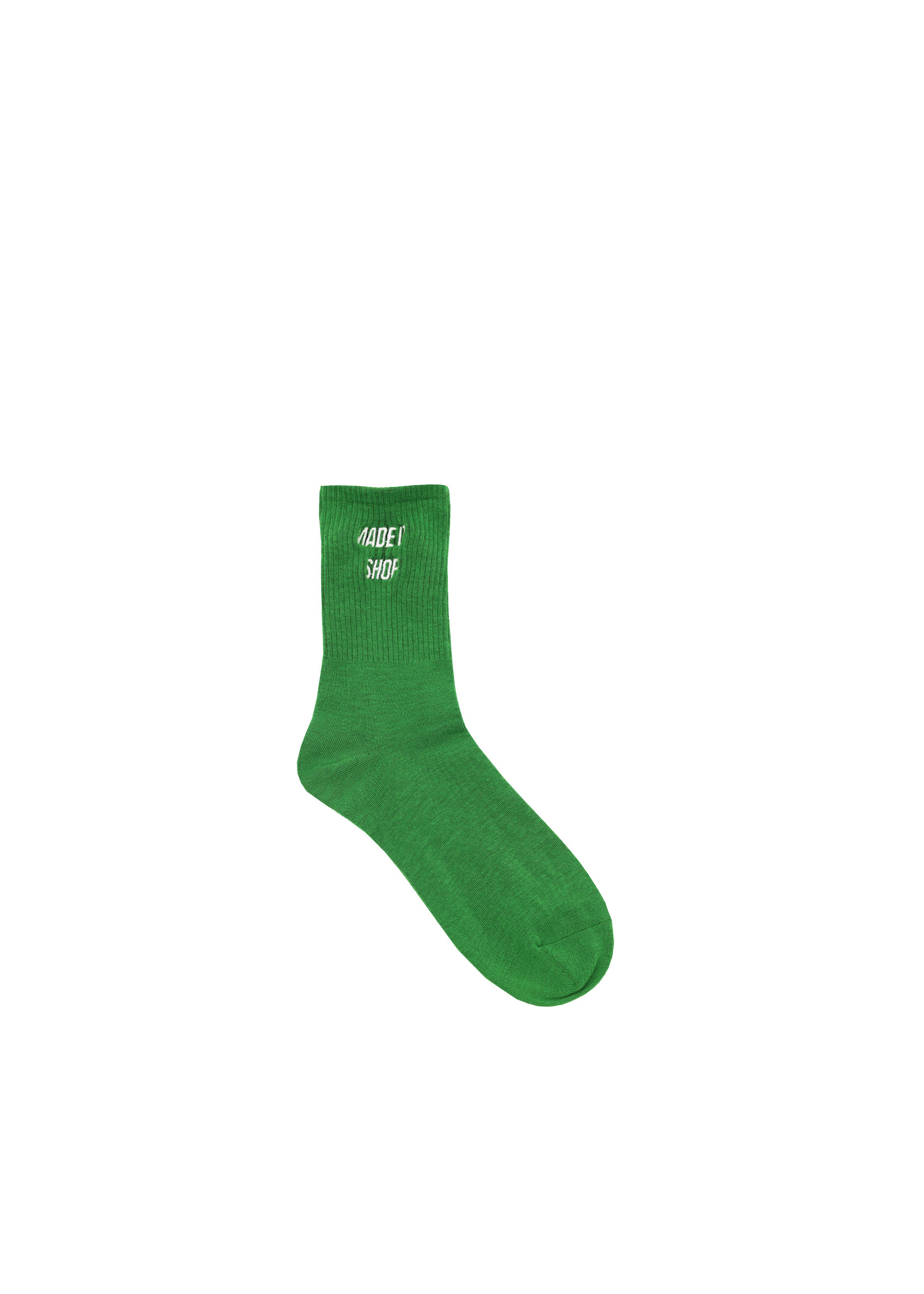 Made It Shop Made It Shop "Green/White" Socks