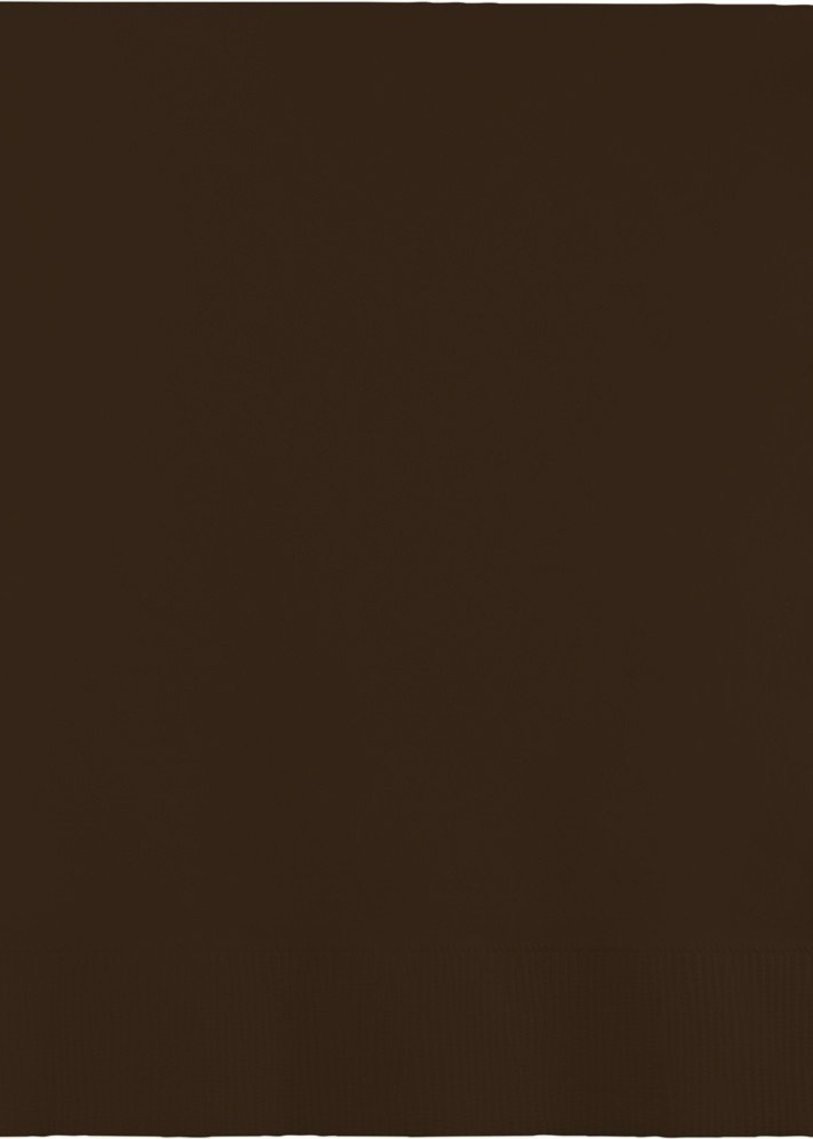CHOCOLATE BROWN LUNCHEON NAPKIN