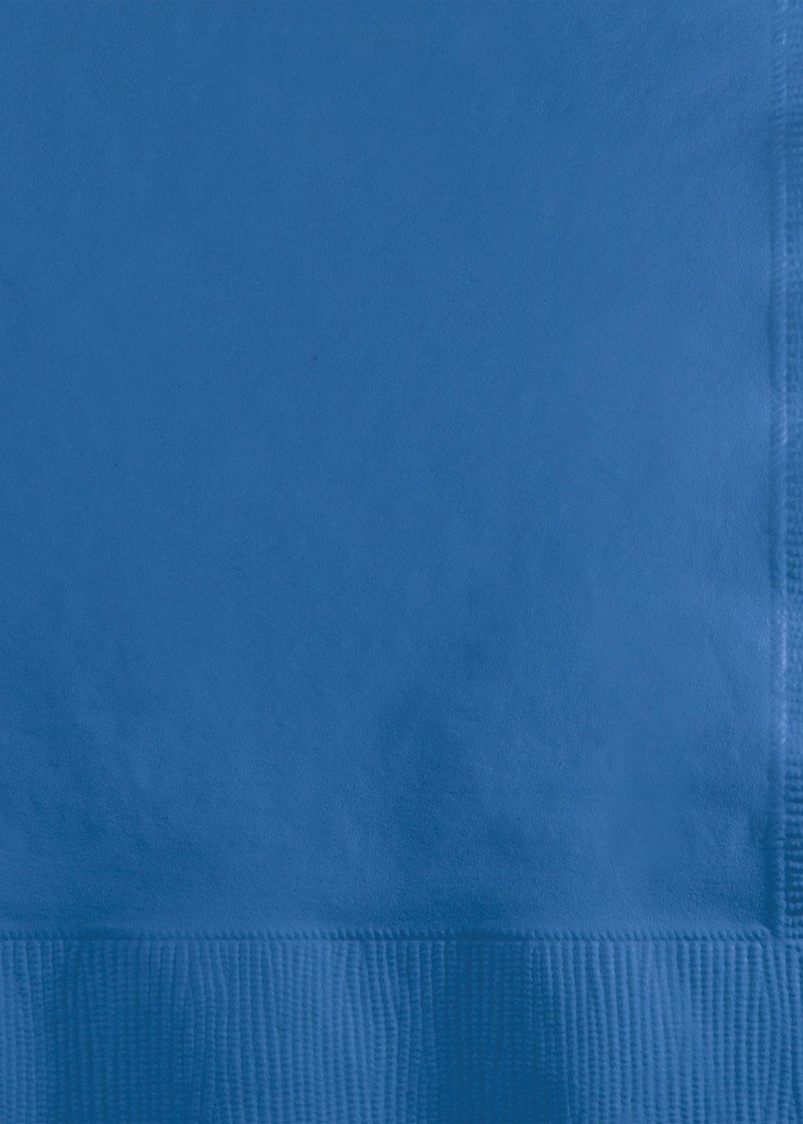 ROYAL BLUE BEVERAGE NAPKIN