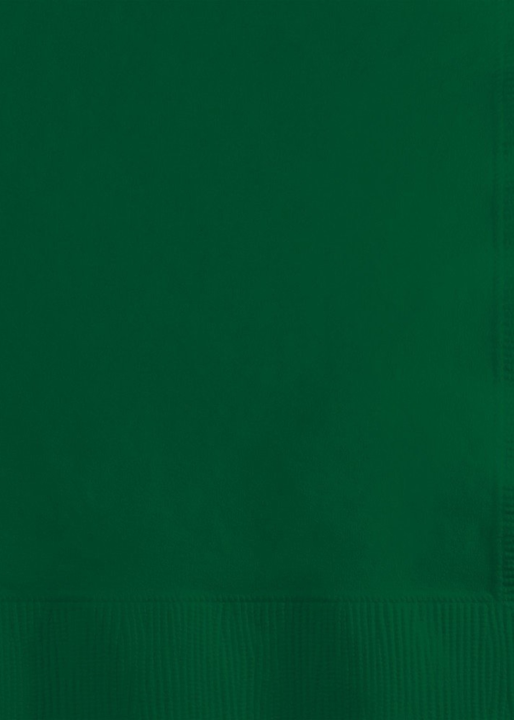 HUNTER GREEN BEVERAGE NAPKIN