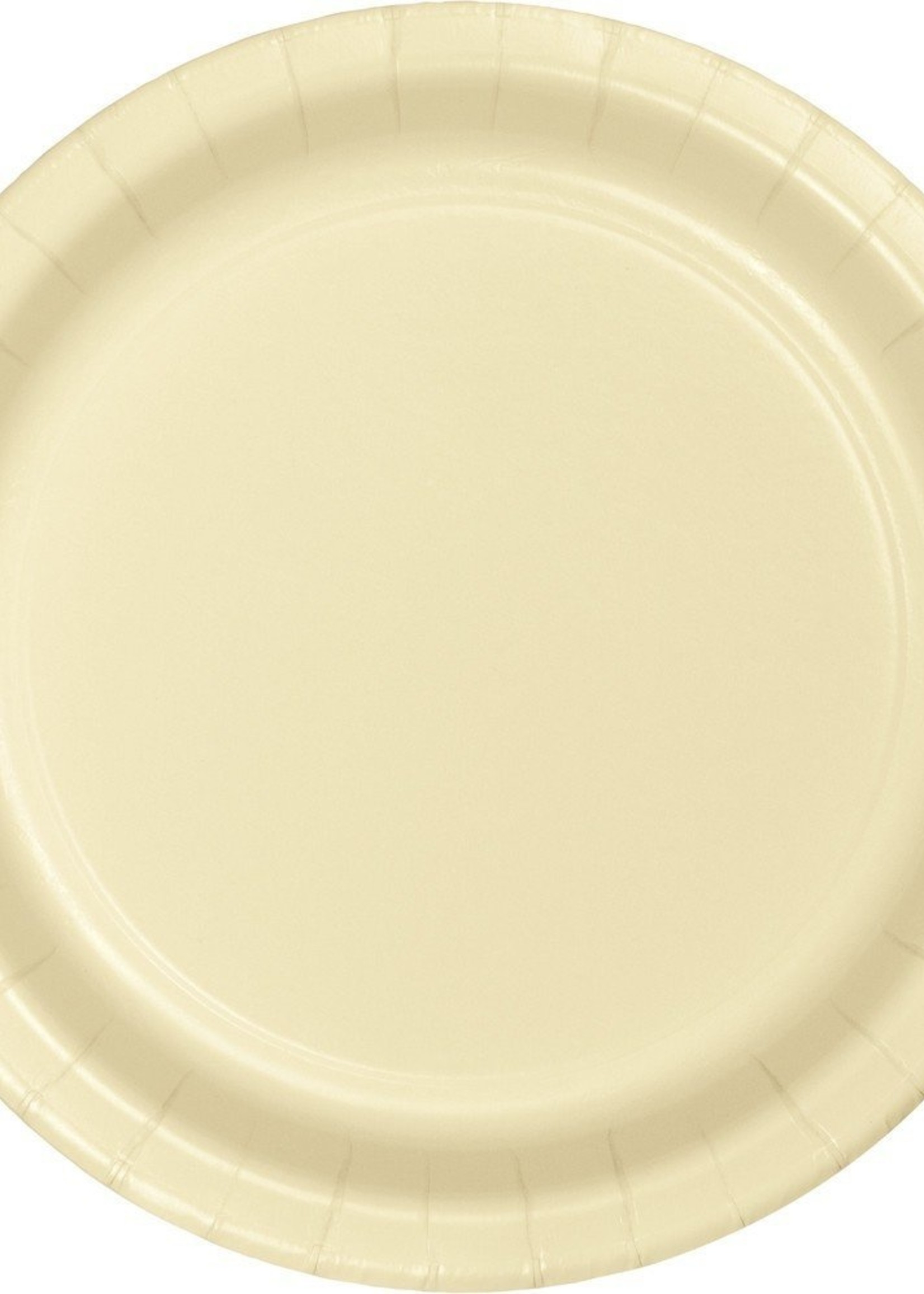 IVORY LUNCH PLATE 24ct