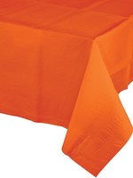 SUNKISSED ORANGE PLASTICTABLE COVER