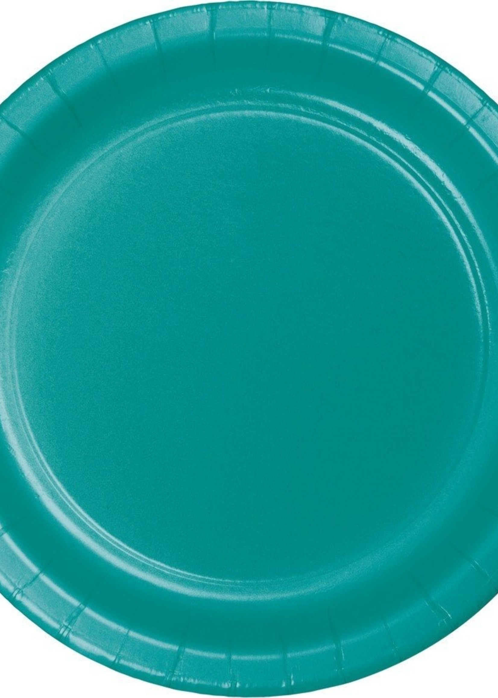 TROPICAL TEAL LUNCHEON  PLATE