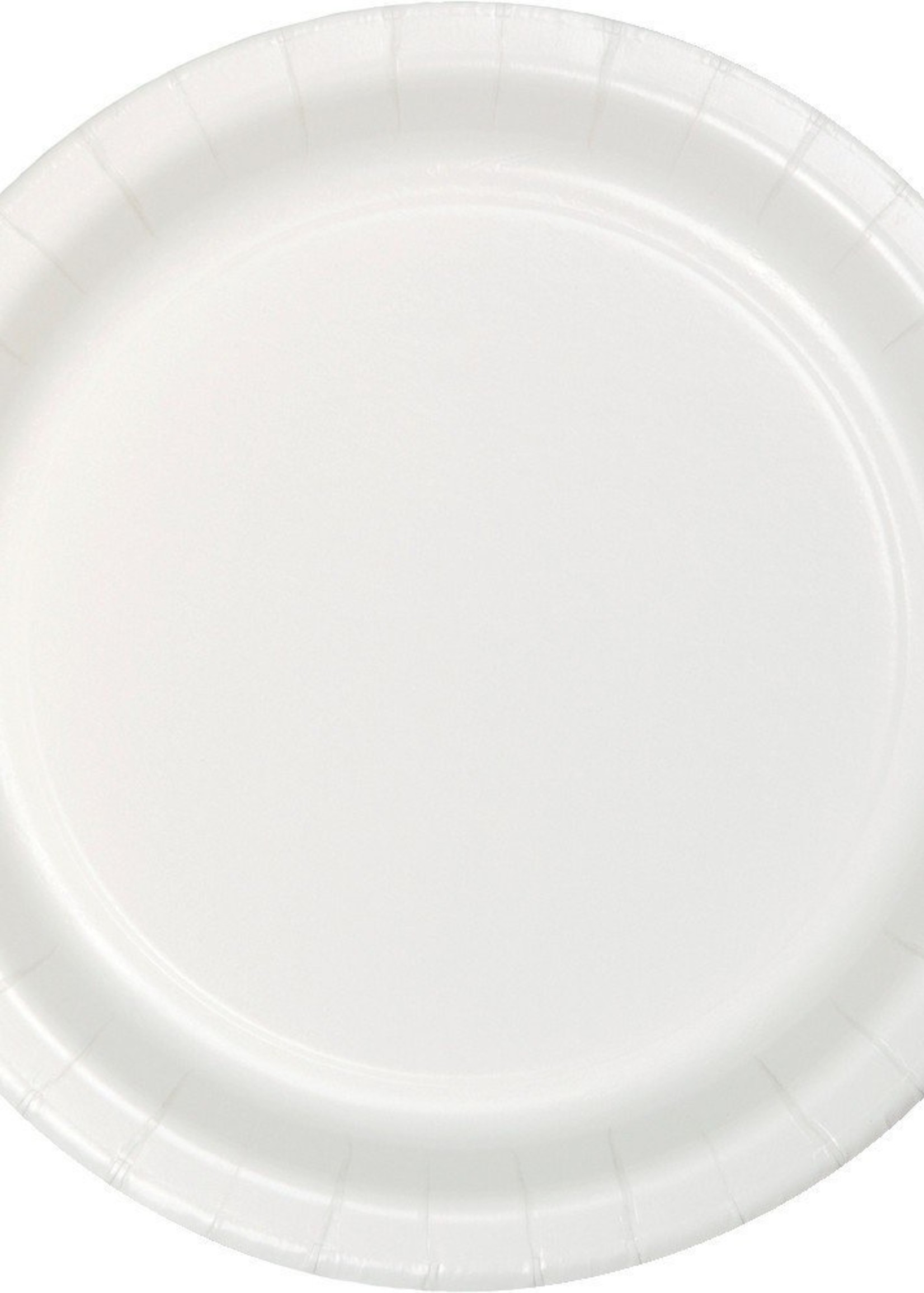 WHITE DESSERT PLATE 24CT
