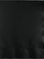 BLACK VELVET LUCHEON NAPKIN