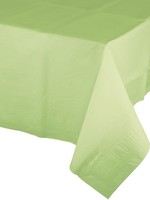 PISTACHIO PLASTIC  LINED   TABLECOVER