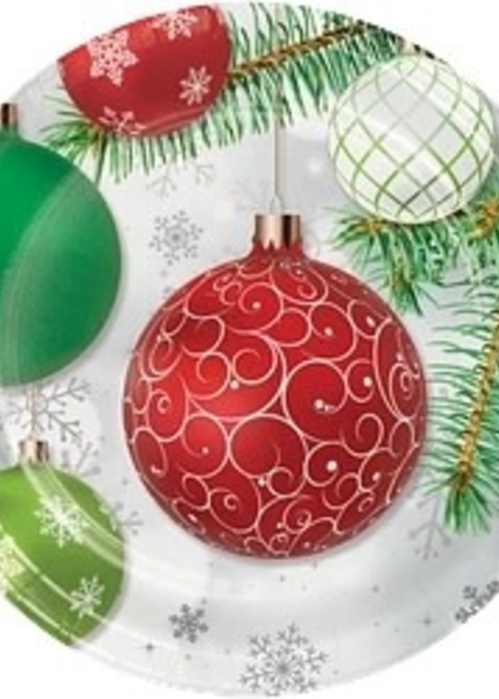 UPSCALE ORNAMENT DESSERT PLATE 7IN 8CT