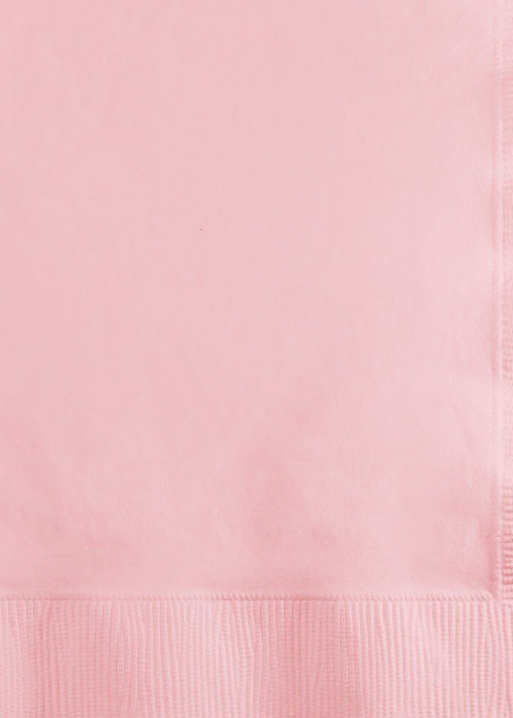 CLASSIC PINK BEVERAGE NAPKIN