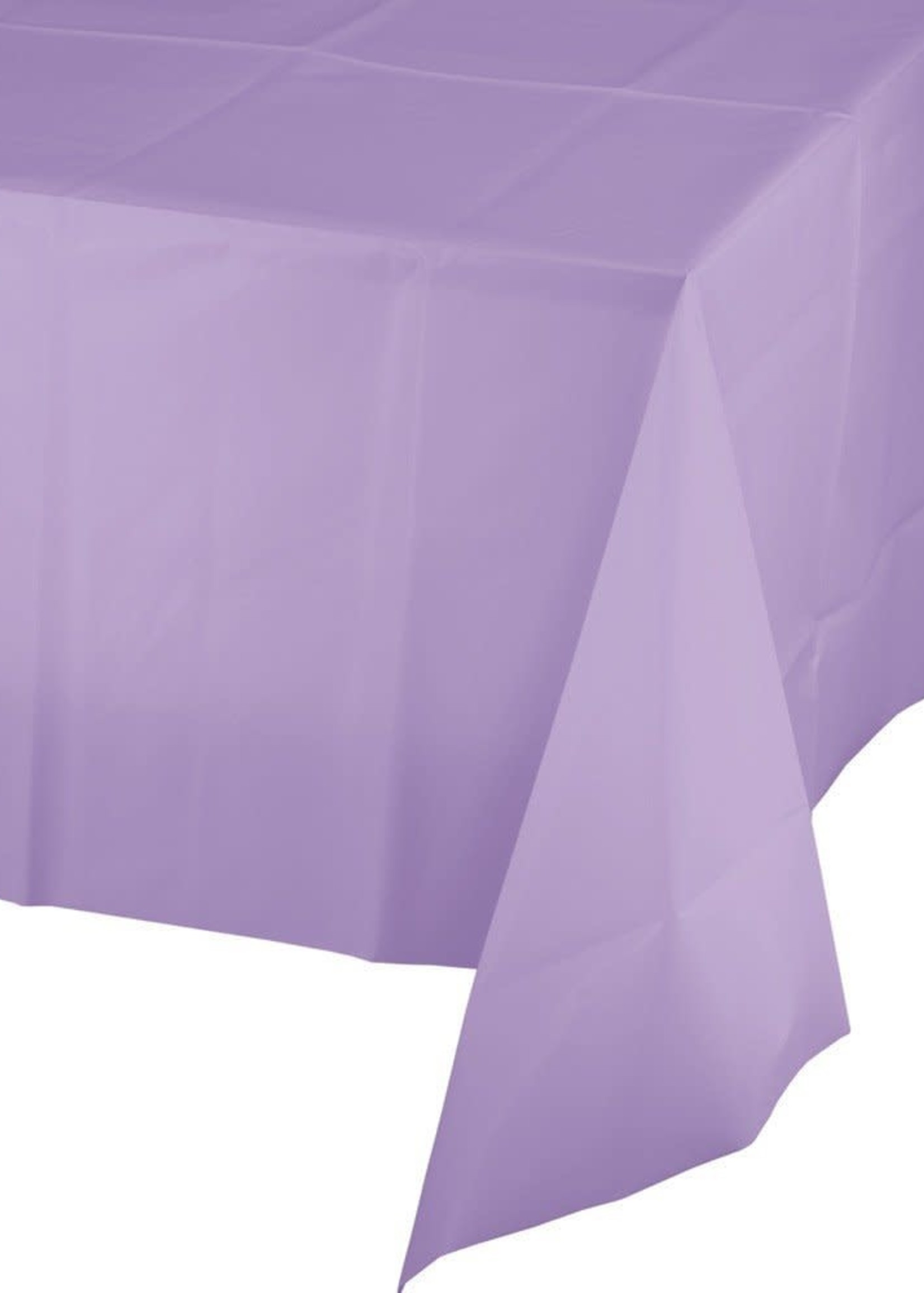 Luscious Lavender Plastic Table cover