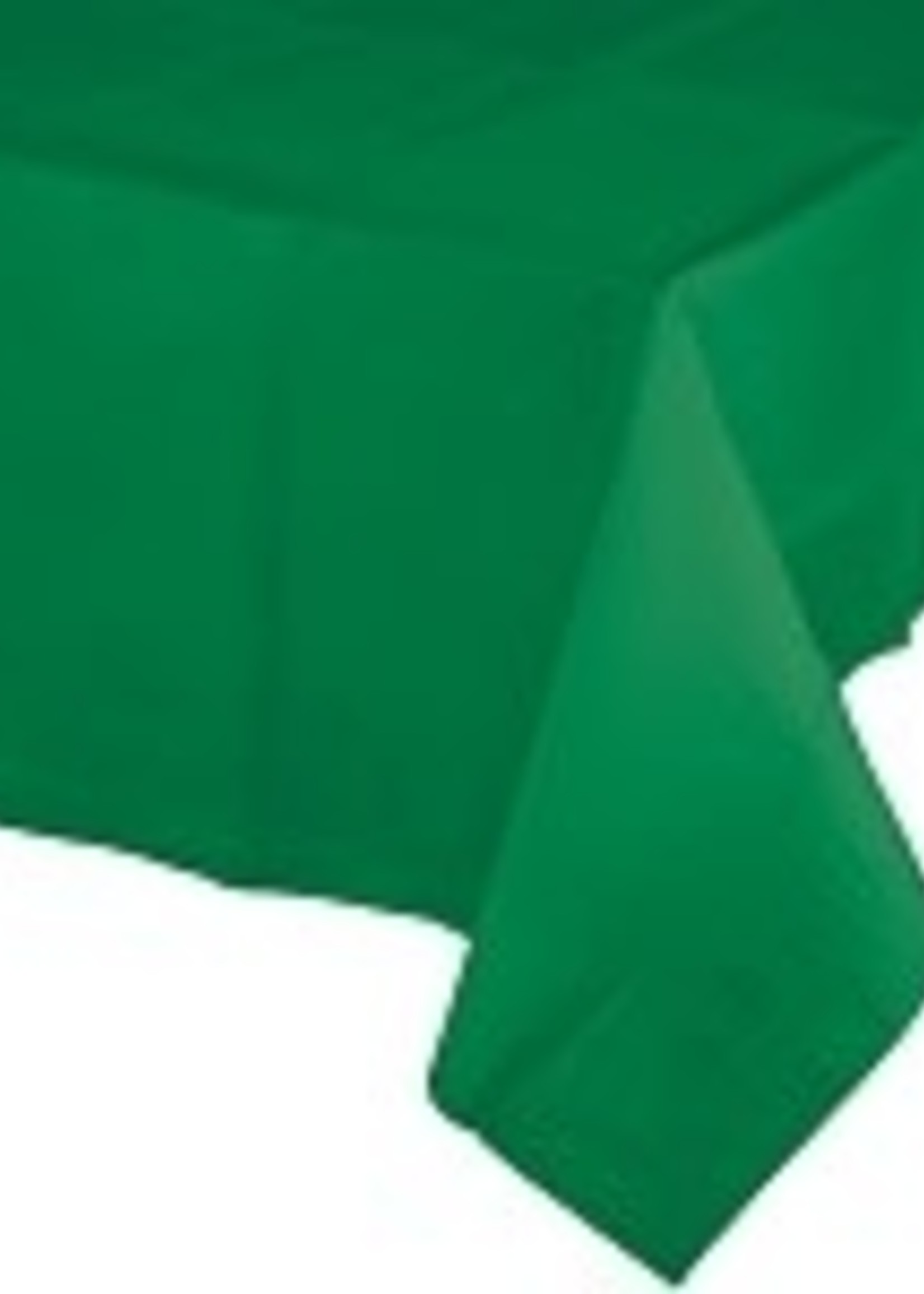 EMERALD GREEN SQUARE PLASTIC TABLE COVER