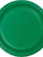 EMERALD GREEN DESSERT PLATE