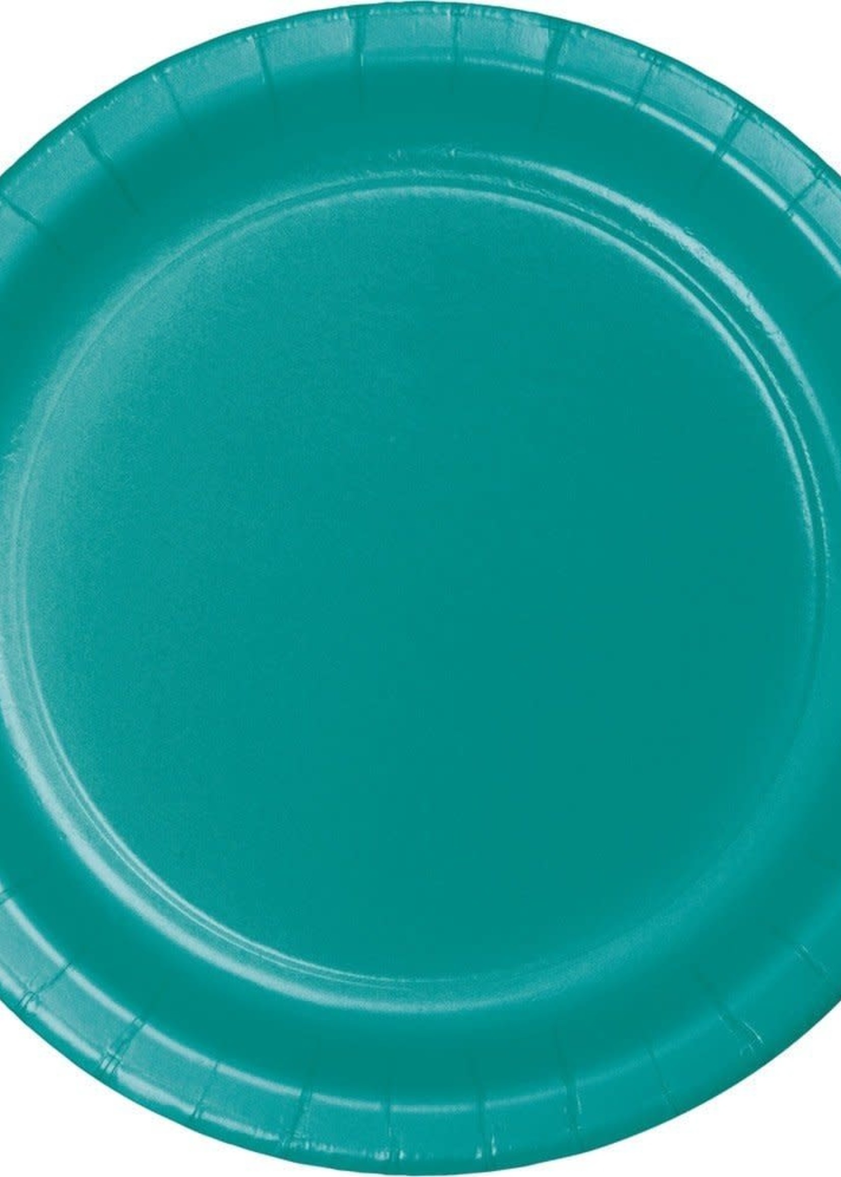 TROPICAL TEAL LUNCHEON  PLATE