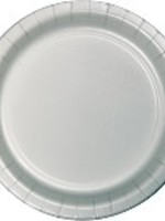 SHIMMERING SILVER LUNCH  PLATE