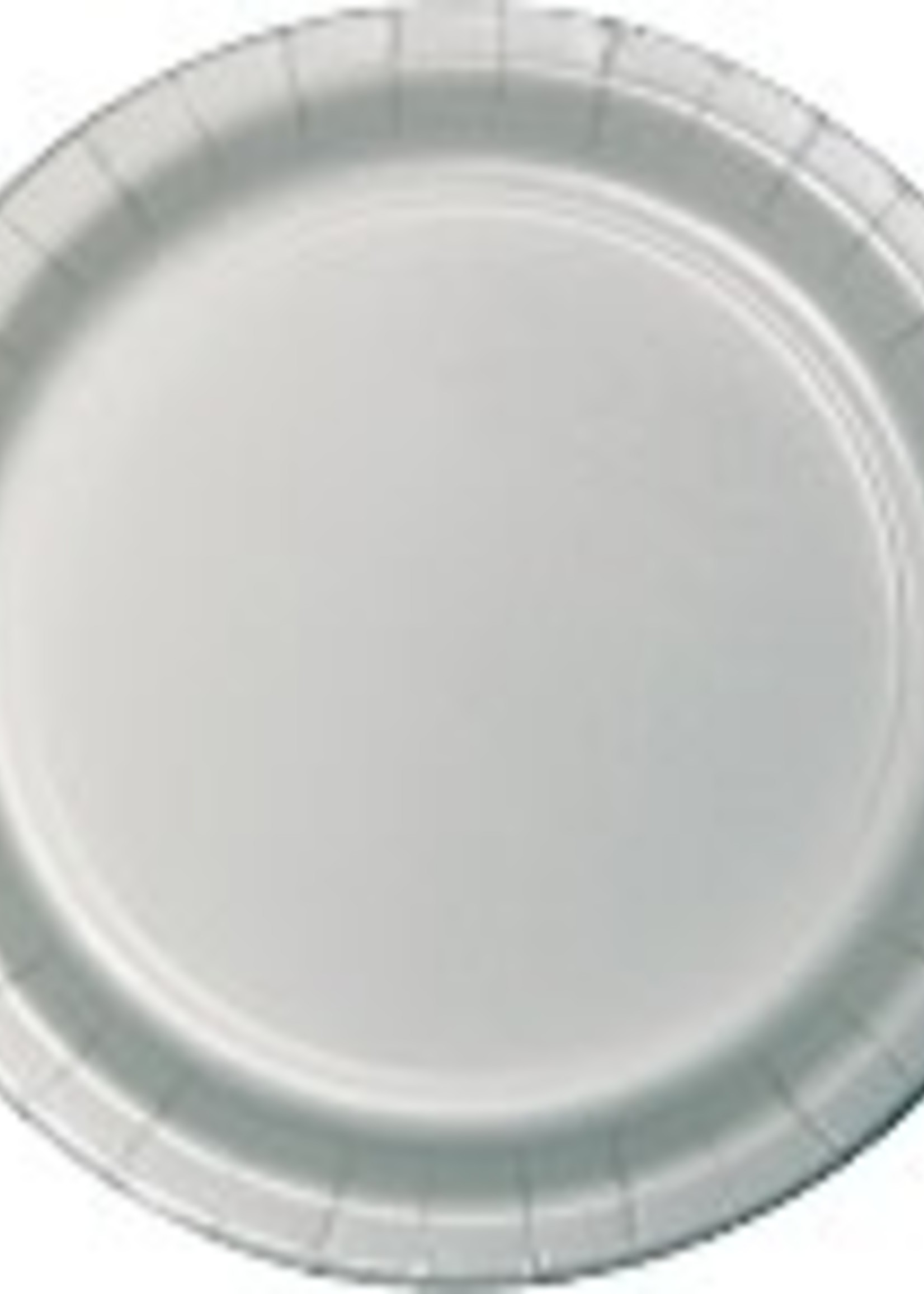 SHIMMERING SILVER LUNCH  PLATE