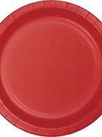 CLASSIC RED LUNCH PLATE