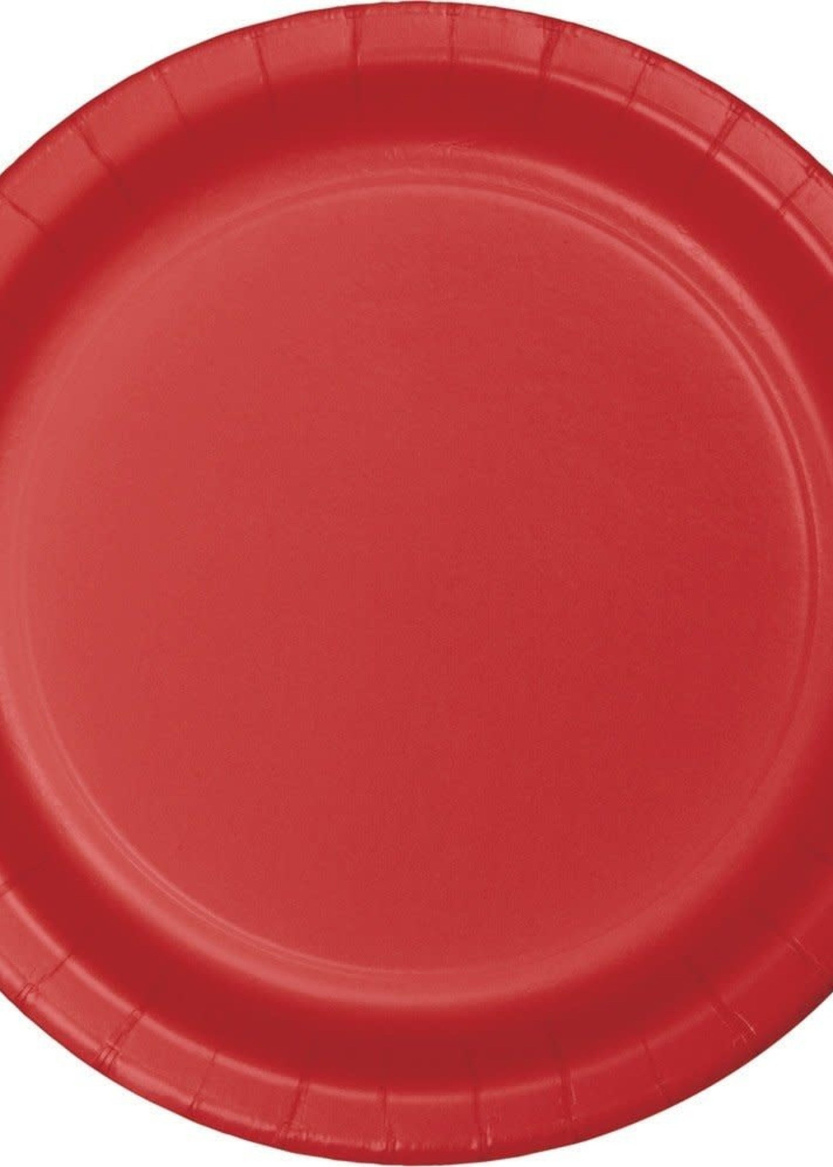 CLASSIC RED LUNCH PLATE Arbogast