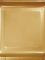 Glittering Gold SQUARE 9IN PLATE