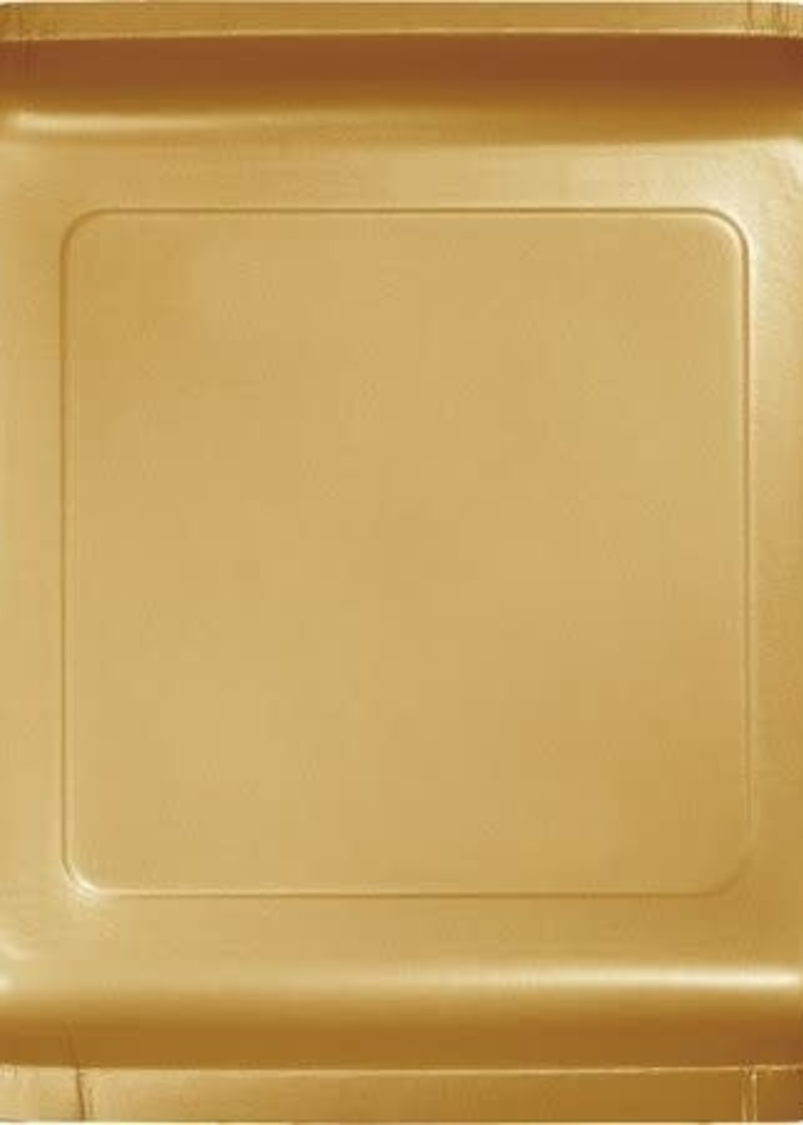 Glittering Gold SQUARE 9IN PLATE