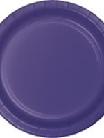 PURPLE DESSERT PLATE