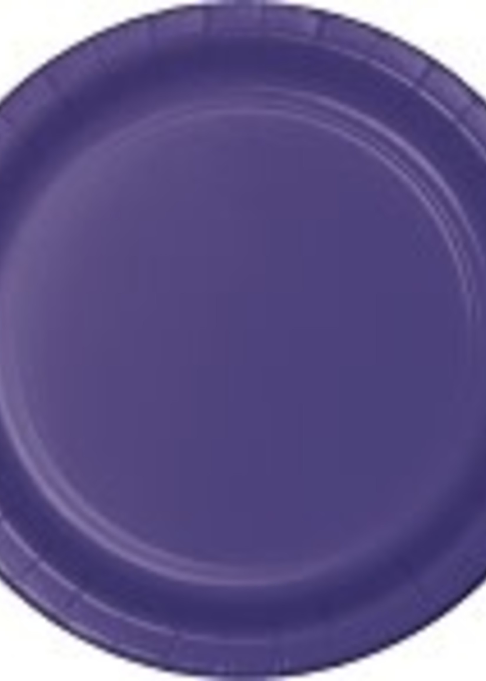 PURPLE DESSERT PLATE