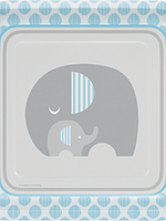 LITTLE PEANUT BOY LUCHEON  PLATE - 9IN - 8CT