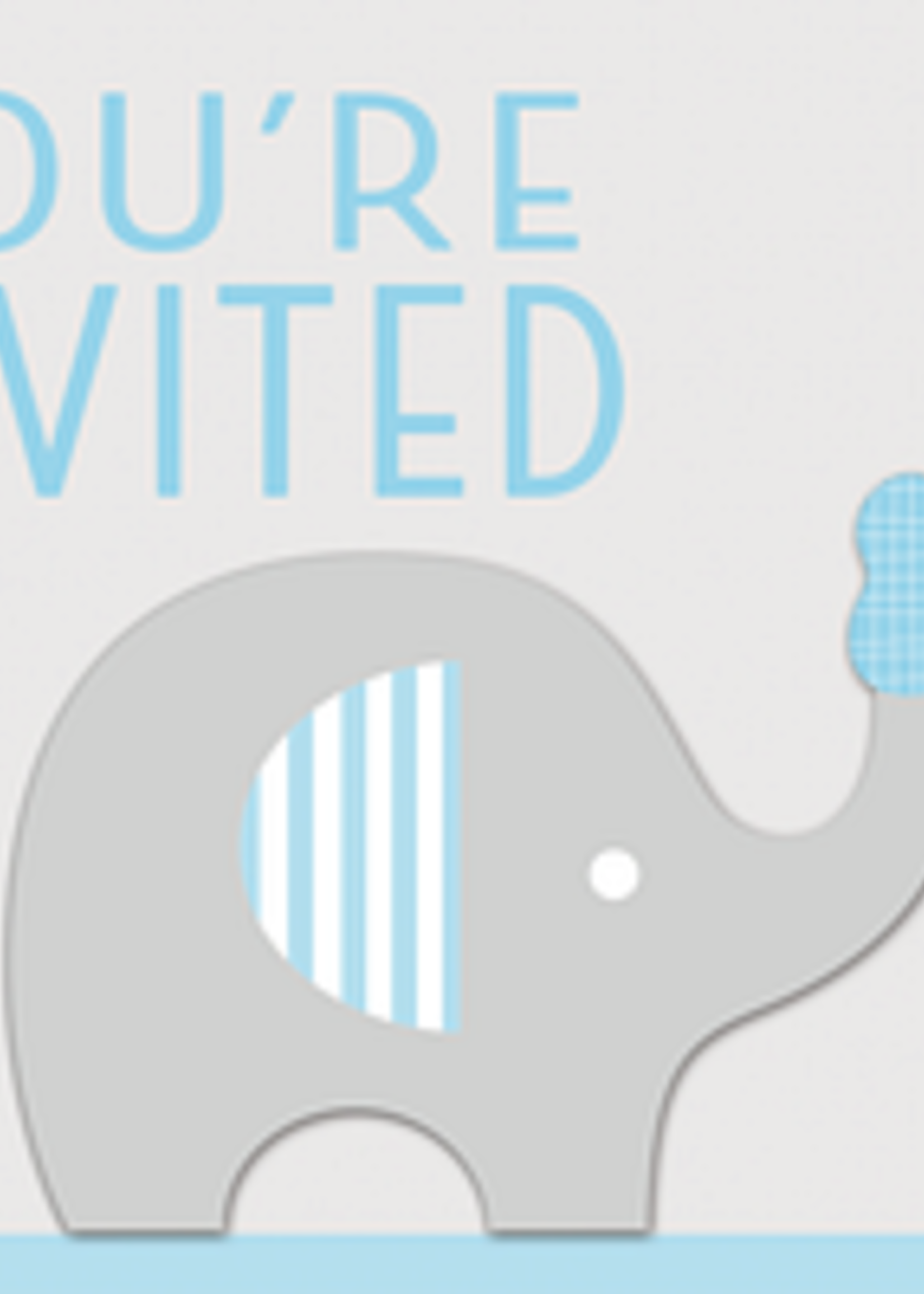 Little Peanut Boy Invitation 8ct