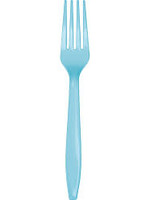 Pastel Blue Fork _- 24ct