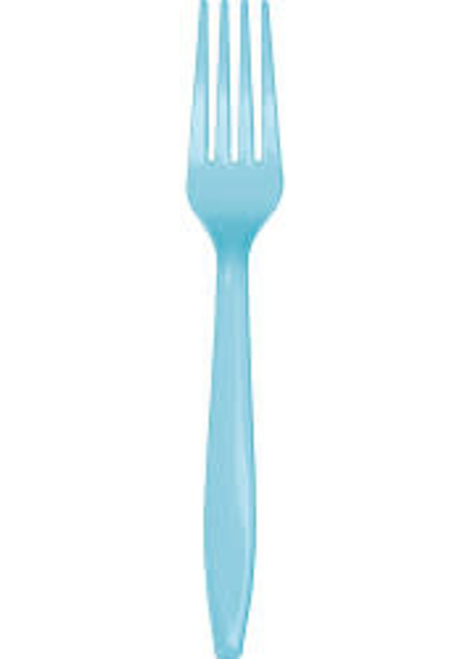 Pastel Blue Fork _- 24ct