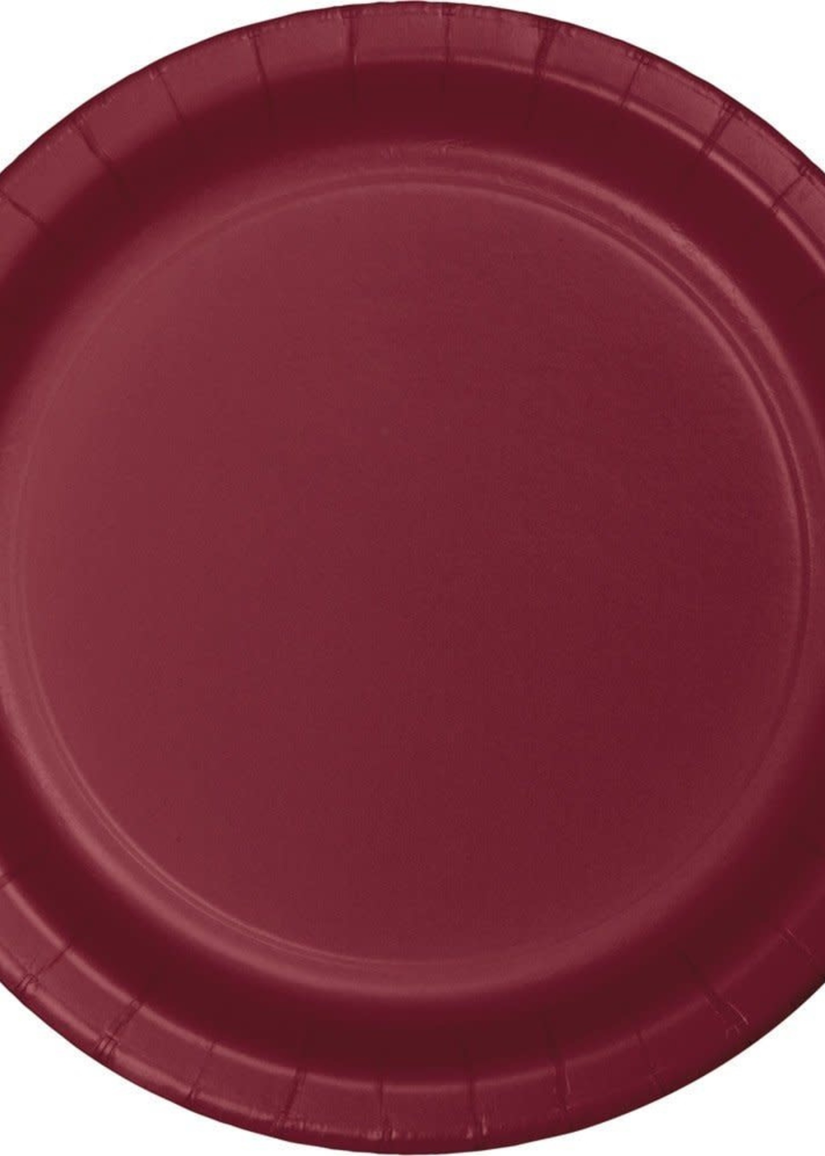 BURGUNDY LUNCH  PLATE
