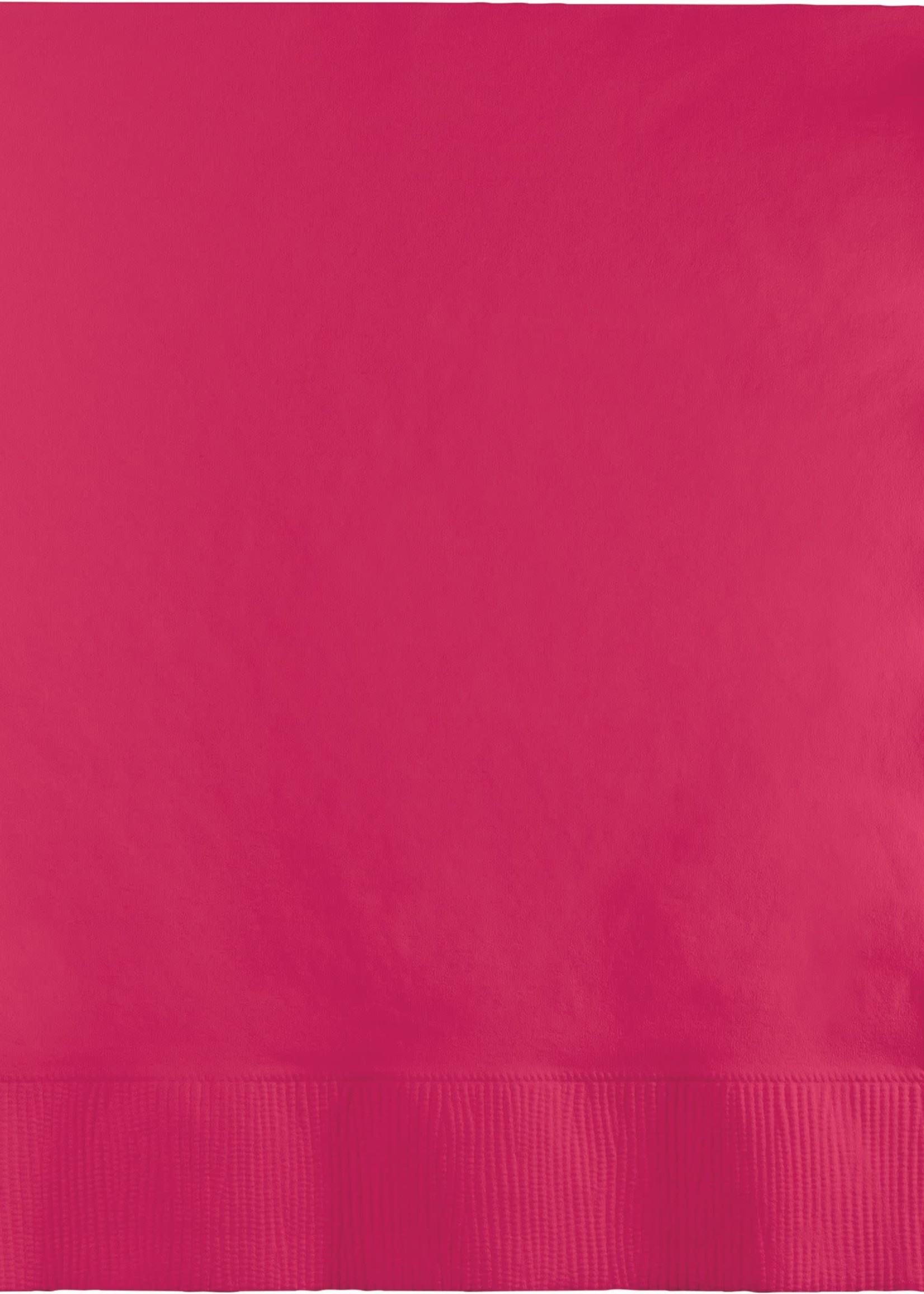 CANDY PINK BEVERAGE NAPKIN