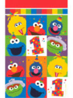 ELMO TURNS 1 TABLE COVER